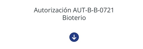 Autorización AUT-B-B-0721-075 Bioterio